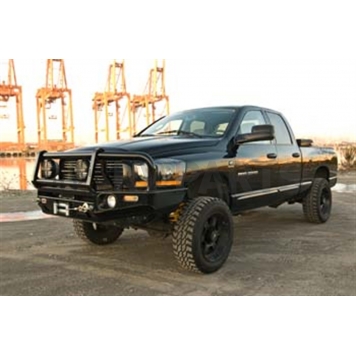 ARB Bumper Steel Powder Coated Deluxe Bar Black 1-Piece - 3452030-1