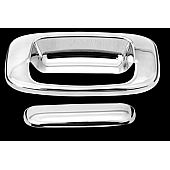Paramount Automotive Tailgate Handle Cover - ABS Plastic Silver - 640105