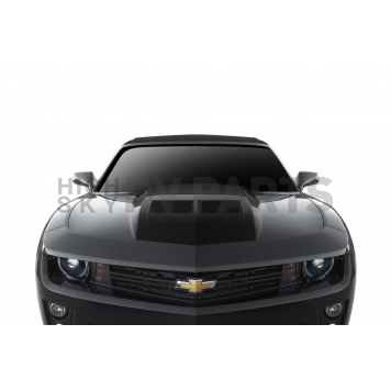 Extreme Dimensions Hood Scoop - Double Vented  Fiberglass Reinforced Plastic Black - 112446