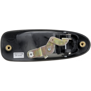 Help! By Dorman Exterior Door Handle - Plastic Black Single - 77758-1
