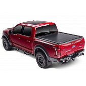 Retrax Tonneau Cover Hard Power Retractable Black Polycarbonate - T-70482