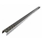 Innovative Creations Inc. Bed Front Rail Protector - Silver Diamond Plate Aluminum - BH35TB