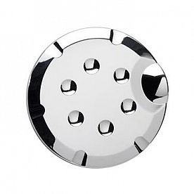 Putco Fuel Door Cover - Chrome Plated Silver ABS Plastic - 400146