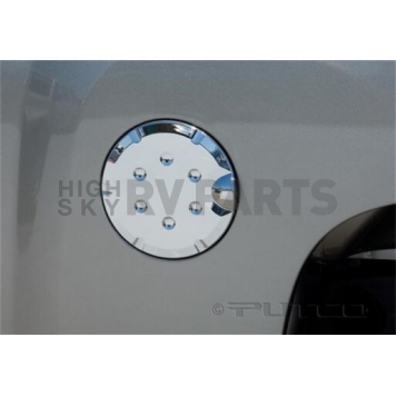 Putco Fuel Door Cover - Chrome Plated Silver ABS Plastic - 400146-1