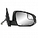K-Source Exterior Mirror Electric OEM Black Single - 70199T