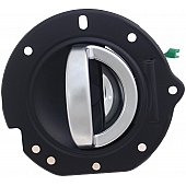 Help! By Dorman Interior Door Handle - Paddle OEM Black Housing With Silver Lever Single - 88241