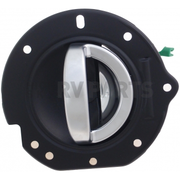 Help! By Dorman Interior Door Handle - Paddle OEM Black Housing With Silver Lever Single - 88241