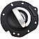 Help! By Dorman Interior Door Handle - Paddle OEM Black Housing With Silver Lever Single - 88241