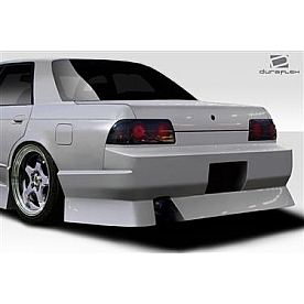 Extreme Dimensions Bumper 1-Piece Design Black Fiberglass - 113571