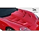 Extreme Dimensions Hood - Primered Fiberglass Black - 106141