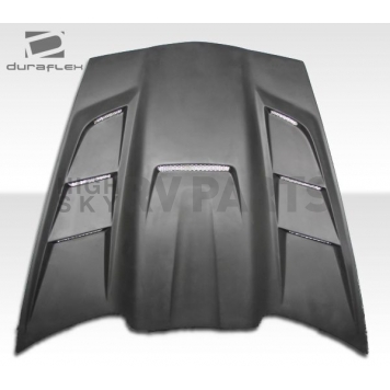 Extreme Dimensions Hood - Primered Fiberglass Black - 106141-5