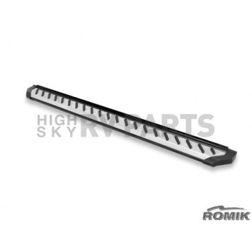 Romik USA Running Board Polished Steel Stationary - 32392418