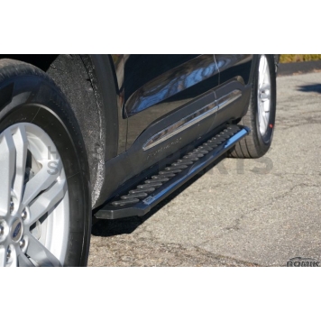 Romik USA Running Board Polished Steel Stationary - 32392418-2