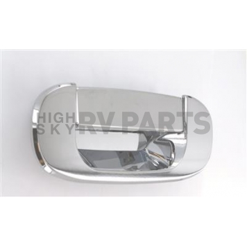 All Sales Tailgate Handle - Polished Aluminum Silver - 413