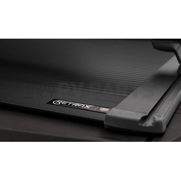 Retrax Tonneau Cover Hard Manual Retractable Black Matte Polycarbonate Plastic - T60372-4
