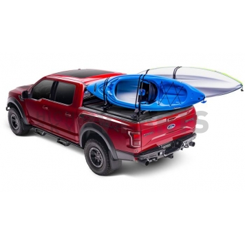 Retrax Tonneau Cover Hard Manual Retractable Black Matte Polycarbonate Plastic - T60372-6