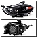 Xtune Headlight Assembly 9035135