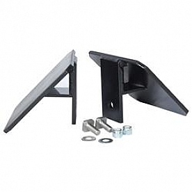 Magnum Truck Racks Headache Rack Light Mount Square Black Set of 2 - 36261