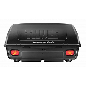 Thule Trailer Hitch Cargo Box Carrier 150 Pound Capacity Black Without Ramp - 665C