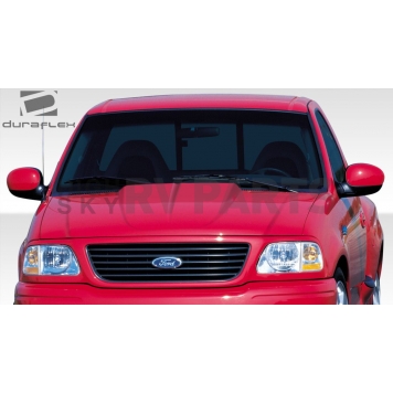 Extreme Dimensions Hood - Primered Fiberglass Black - 107945-1