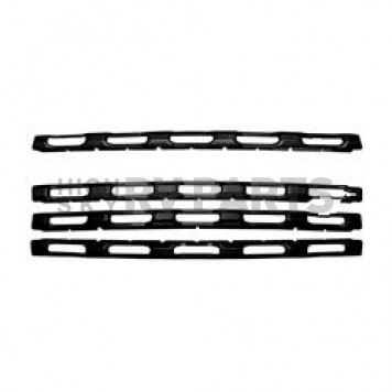Coast To Coast Grille Insert - Black Gloss Plastic - GI168BLK