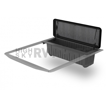 Stowe Cargo Systems Tool Box - Crossover Aluminum Black Low Profile - G355009-1