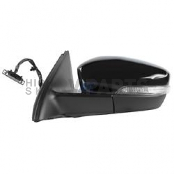 K-Source Exterior Mirror Electric OEM Black Single - 72534V