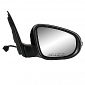 K-Source Exterior Mirror Electric OEM Black Single - 72545V