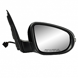 K-Source Exterior Mirror Electric OEM Black Single - 72545V