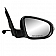 K-Source Exterior Mirror Electric OEM Black Single - 72545V