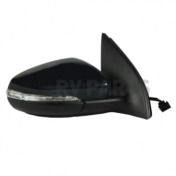 K-Source Exterior Mirror Electric OEM Black Single - 72545V-1