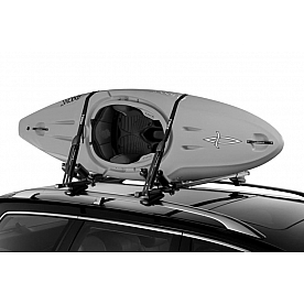 Thule Hull-a-Port Kayak Rack Horizontal J-Style Black - 834