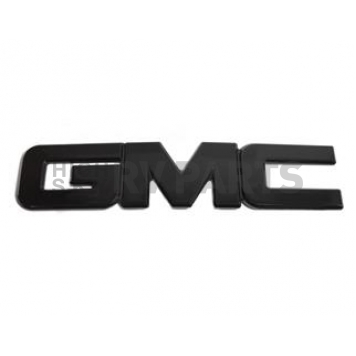 All Sales Emblem - GMC Black Aluminum - 96510K