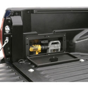 Tuffy Security Cargo Organizer Sides Of Truck Bed Black Steel - 16101-2
