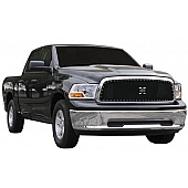 T-Rex Truck Products Grille Insert - Mesh Trapezoid Black Powder Coated Steel - 6714571