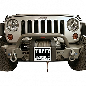 Tuffy Security License Plate Frame - Black Powder Coated Steel - 189-01