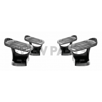 Thule Top Deck Kayak Rack - Horizontal Black Saddle Holds 1 Kayak Up To 34 Inch Wide And 75 Pound - 881-1
