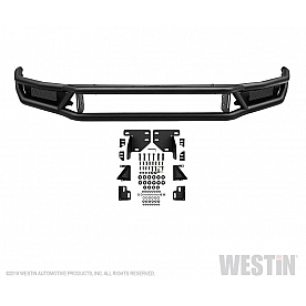 Westin Automotive Bumper Outlaw 1-Piece Design Steel Black - 5861085