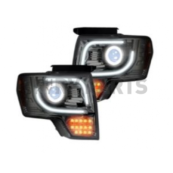 Recon Accessories Headlight Assembly 264273BKC-1