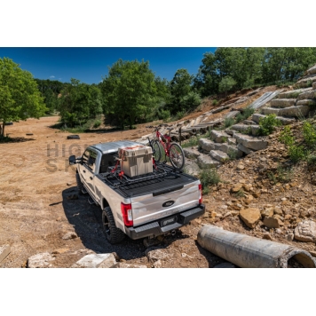 Retrax Tonneau Cover Hard Power Retractable Black Aluminum - T90379-3