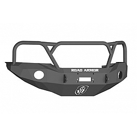 Road Armor Bumper Stealth Lonestar 1-Piece Design Steel Black - 99011B