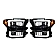 Recon Accessories Headlight Assembly 264290BKC