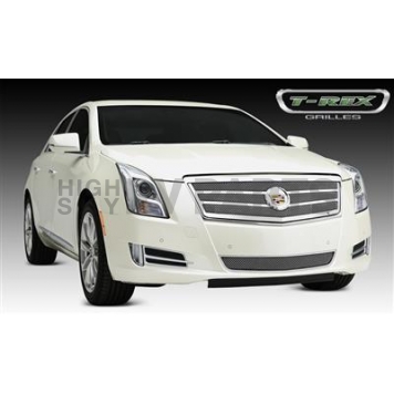 T-Rex Truck Products Grille Insert - Mesh Rectangular Polished Stainless Steel - 54174