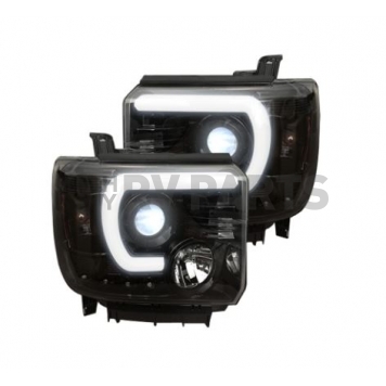 Recon Accessories Headlight Assembly 264295BKC