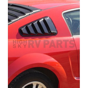 Astra/Hammond Window Louver Side Window ABS Plastic Black - 10045