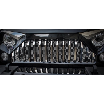 American Car Craft Grille - Polished Stainless Steel - 142040