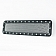 Paramount Automotive Bumper Grille Insert Mesh Powder Coated Black Stainless Steel - 460745