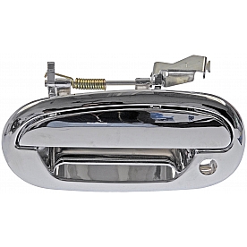 Help! By Dorman Exterior Door Handle - Plastic Silver Single - 91080