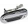 Help! By Dorman Exterior Door Handle - Plastic Silver Single - 91080