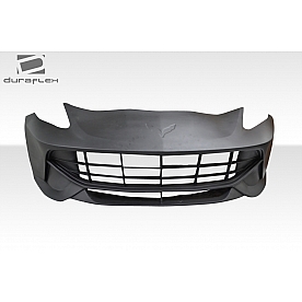 Extreme Dimensions Bumper 1-Piece Design Black Fiberglass - 112424